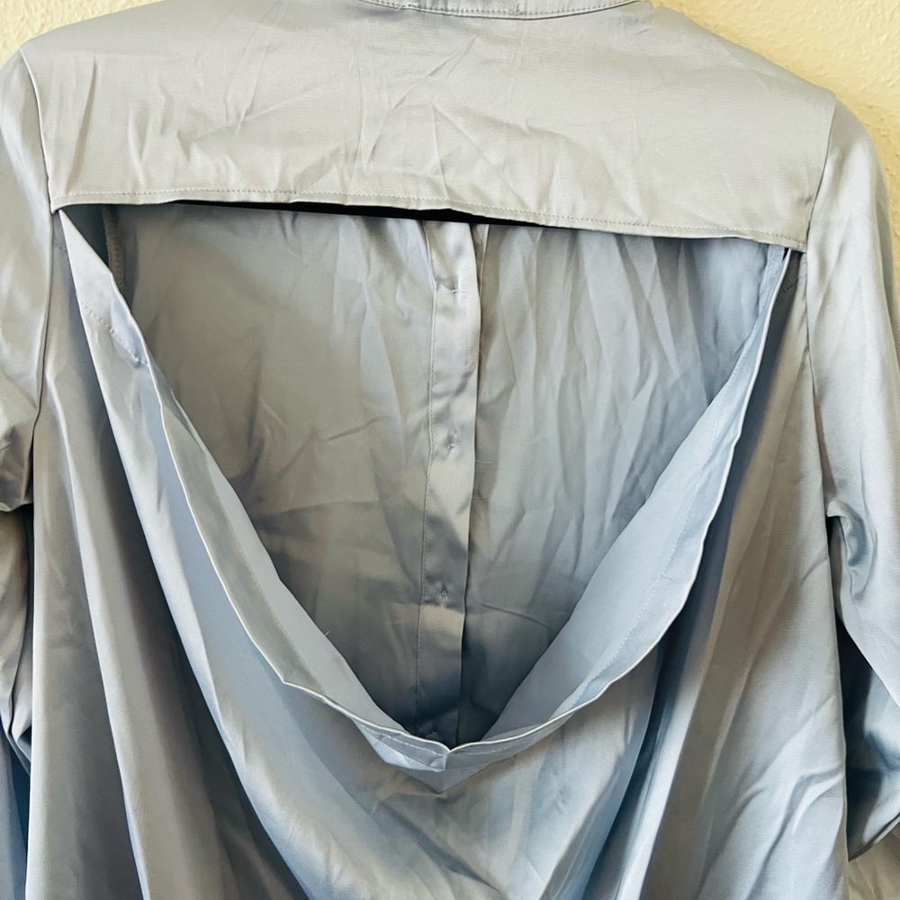Women’s Satin Blouse – Size M (Approx.) – New with Tags - Picture 8 of 8